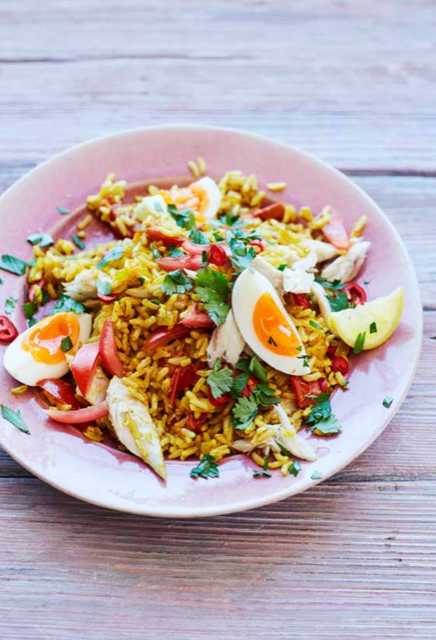 OMEGA-3 KEDGEREE