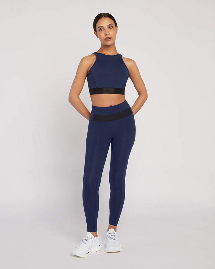 Arizona Crop - Midnight, Sports Bras, SILOU