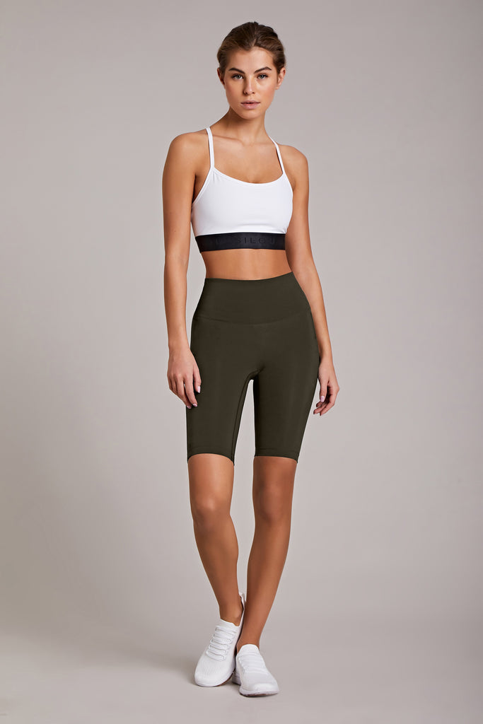 Daisy Biker Short - Olive, Shorts, SILOU