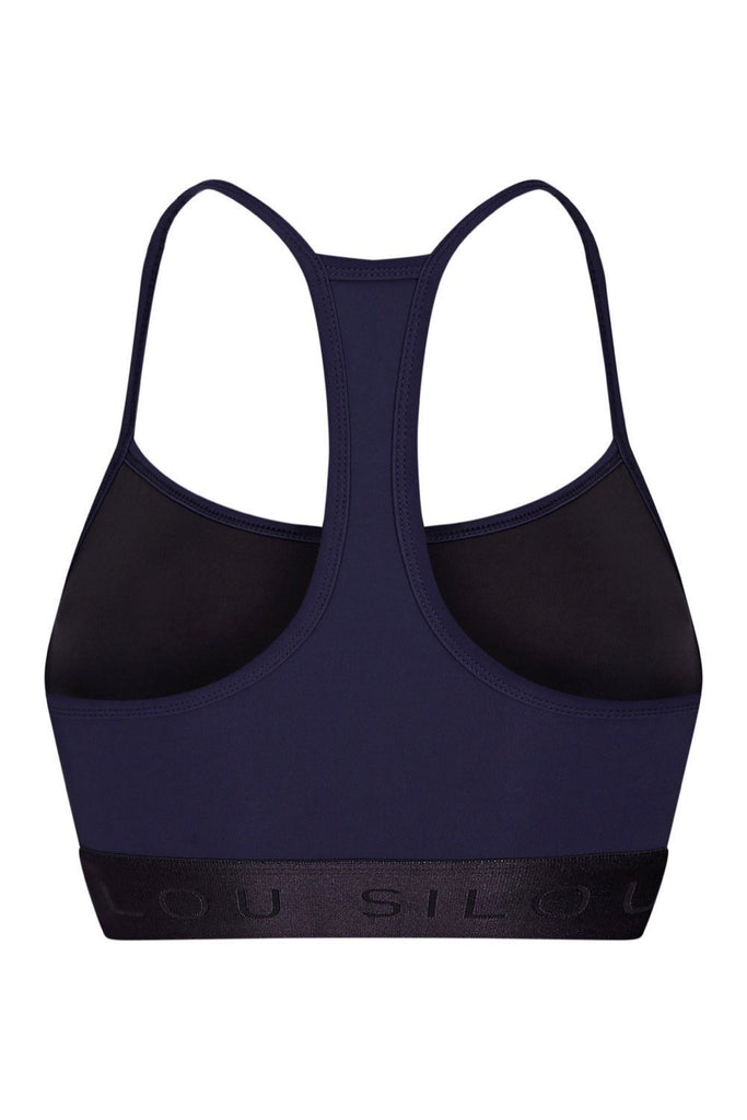 Dakota Crop - Midnight, Sports Bras, SILOU