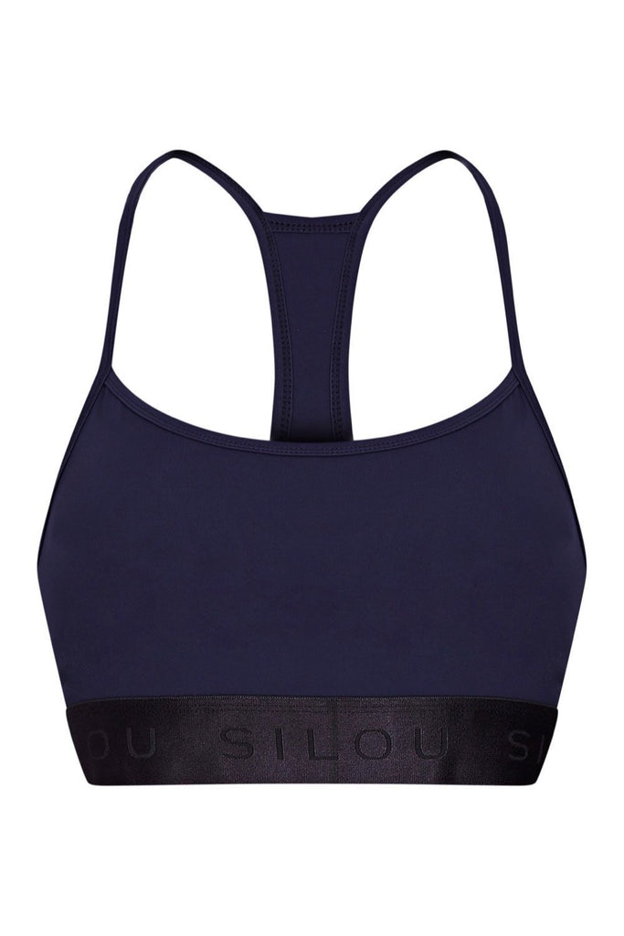 Dakota Crop - Midnight, Sports Bras, SILOU