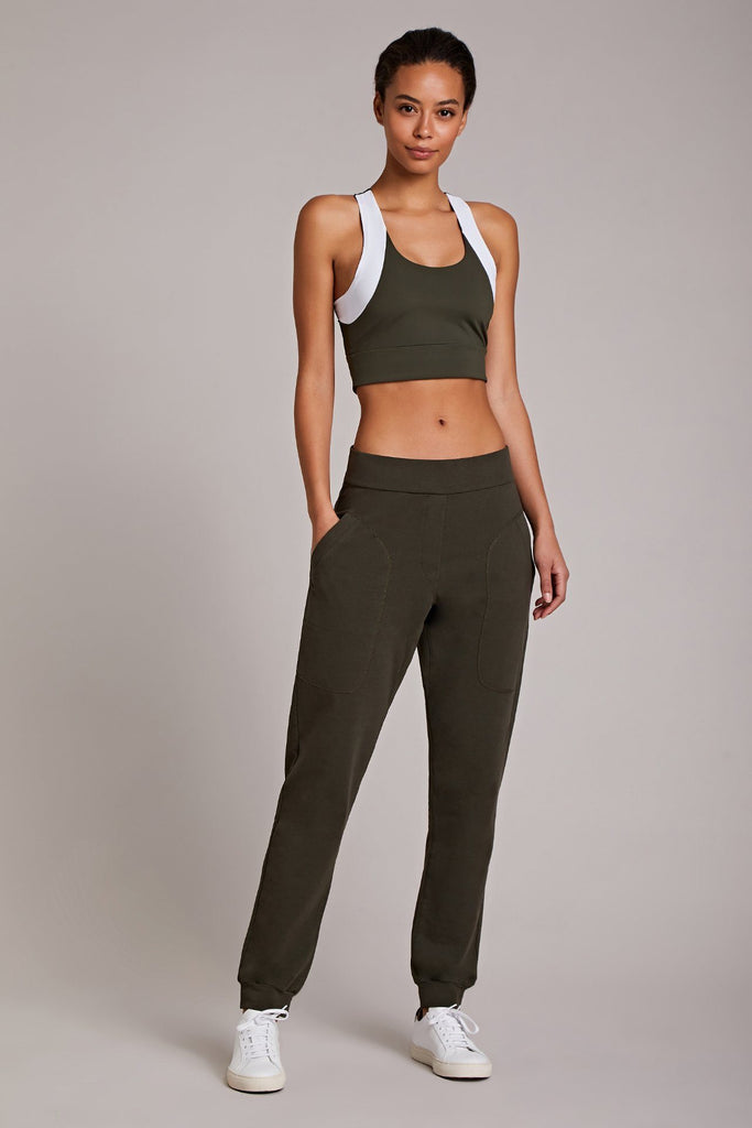 Heidi Sweatpants - Olive, Sweatpants, SILOU