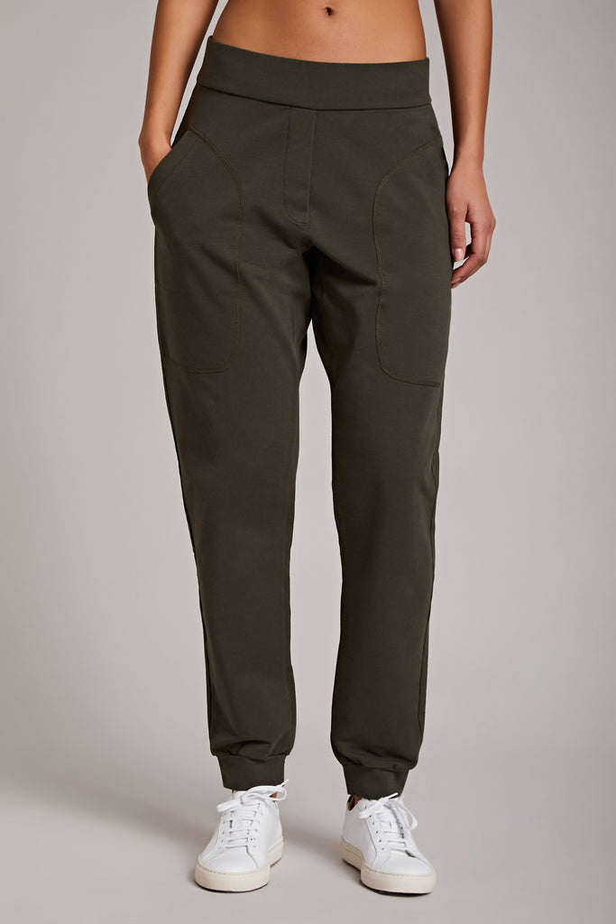 Heidi Sweatpants - Olive, Sweatpants, SILOU