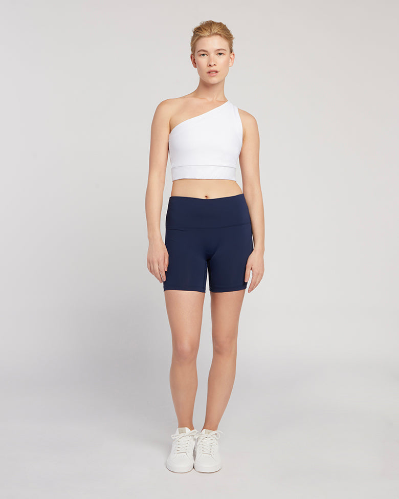 Paola Crop - White, Sports Bras, SILOU