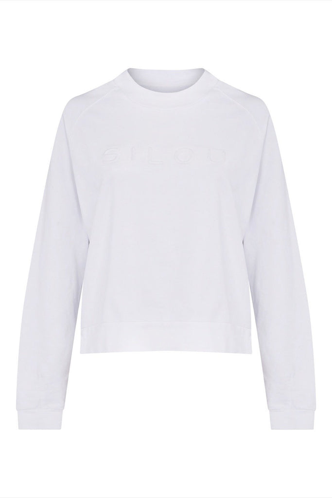 Silou Sweater - White, Sweatshirts, SILOU