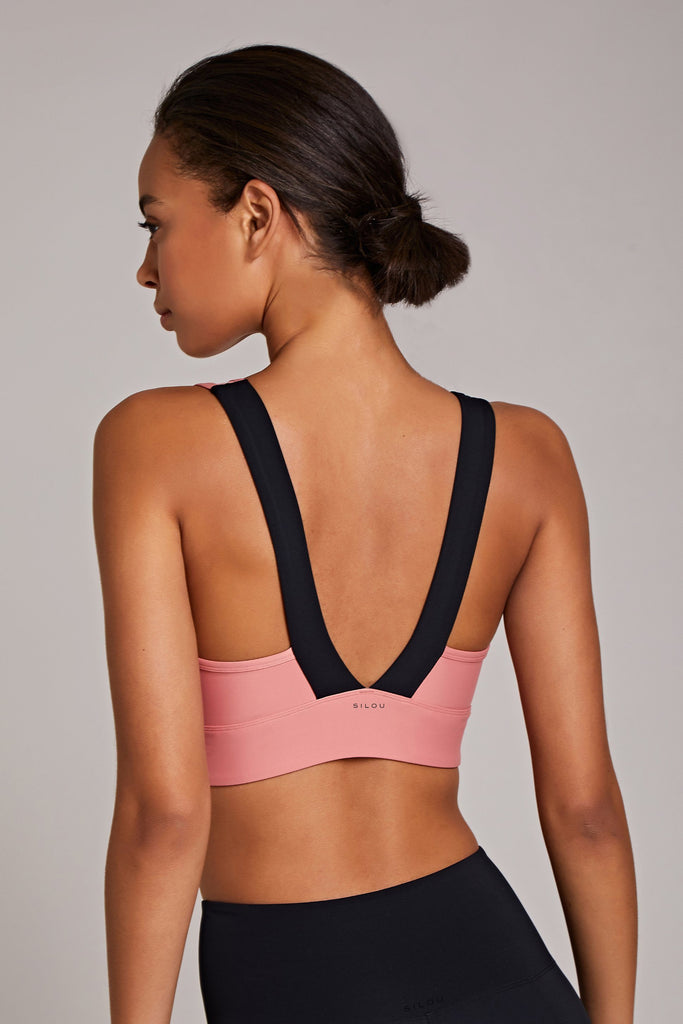 Suki Bra - Dawn / Black, Sports Bras, SILOU