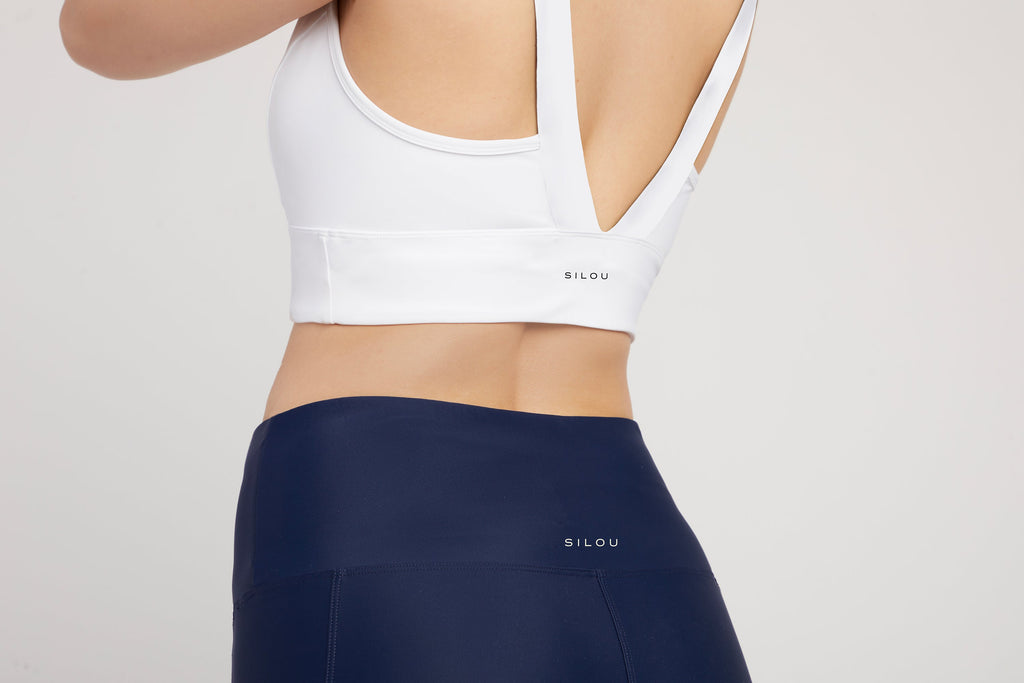 Suki Bra - White, Sports Bras, SILOU