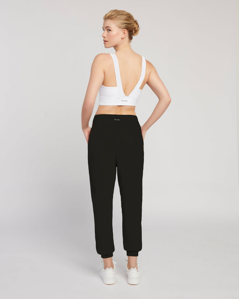 Syanne Jogger - Black, Sweatpants, SILOU