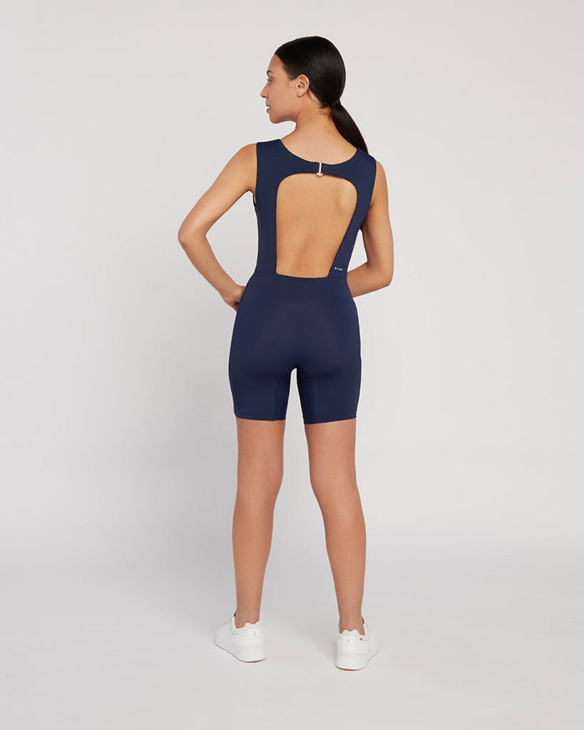 Tatiana Short Bodysuit - Midnight, , SILOU